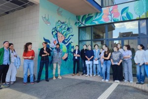 Projet Street art au Lycée Avec Drika Chagas et Manu O. ÉTAPE 4 : Vernissage / Sortie Street art Dijon